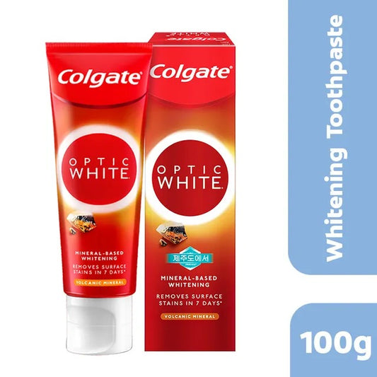 Colgate Optic White Volcanic Mineral Whitening Toothpaste 100g